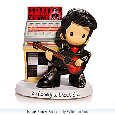 Spoil Loosen a million Precious Moments Jukin With The King Of Rock & Roll Elvis Presley Inspired  Hand-Painted Figurine Collection