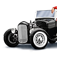 Elvis Presleys Rockin Roadster Hand-Painted 1:18-Scale Ford Model A  Sculpture