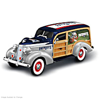カーズミニカー、 PTフリー、フリック、スターウォーズ、サリー、ウッディー Cruising To Victory New England Patriots 1:18-Scale 1937 Woody