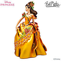 Disney Princess Belle Figurine Featuring Bob Mackie Fashion Design