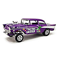 100％本物保証！ Daddy Big Ed Roths 1:18-Scale Gasser Air Bel 1957 Fink Rat ミニカー