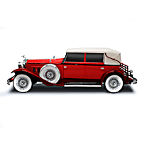1930 Packard Brewster Handcrafted And Hand-Painted Sculpture