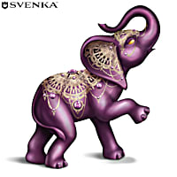 ©️CHLKA♡様　 Luxe Elephant 14K Gold CZ Elephant Charm Pendant with 4.2mm Valentino Star