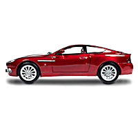 2005 Aston Martin V12 Vanquish 1:18-Scale Diecast Car With A