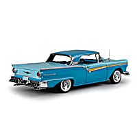 1957 Ford Fairlane 500 Skyliner 1:18-Scale Diecast Car With Blue