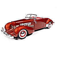 1937 Cord 812 Cabriolet 1:18-Scale Diecast Car With A Hiawatha