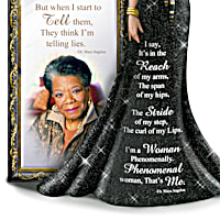 Alessi Intl Maya Angelou Phenomenal Woman Scarf