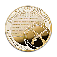 The U.S. Constitution 24K Gold-Plated Proof Coin Collection