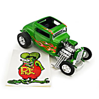 Ultimate Kustom Rat Fink 1:18-Scale Hot Rod Diecast Vehicle