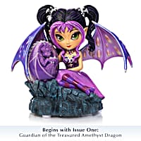 Jasmine Becket-Griffith Fairy Figurines Illuminated With Gemstone