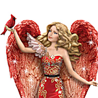 Nene Thomas Songbird And Angel Figurines Hand-Painted With