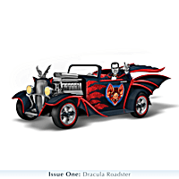 Hand-Painted Monster Garage Sculpture Collection Featuring A