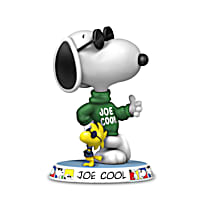 80s Determined Snoopy Tumbling Figure Snoopy Ceramic