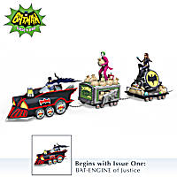 Hand-Painted BATMAN Figurine Collection Featuring The BAT