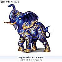 Elephant Figurine Collection By Blake Jensen Featuring