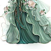 Nene Thomas Fairy Figurine Collection Hand-Painted With Golden