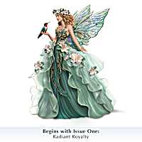 Nene Thomas Fairy Figurine Collection Hand-Painted With Golden