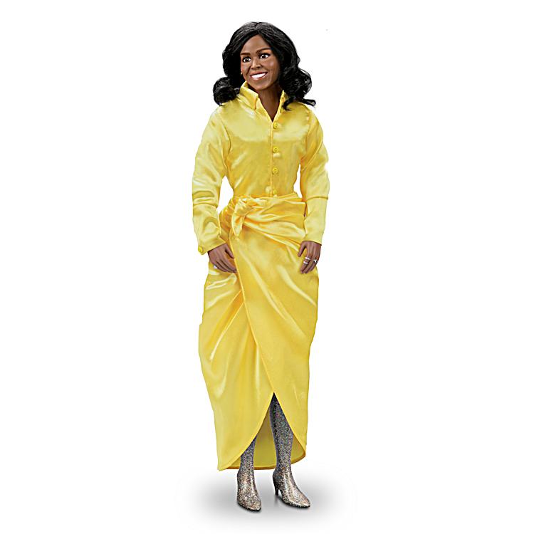 Michelle obama yellow wrap dress online