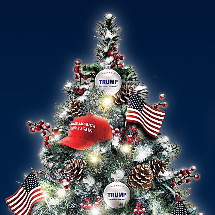 Make America Great Again Xmas Tree Ornament Make America Great Again Xmas Tree Ornament