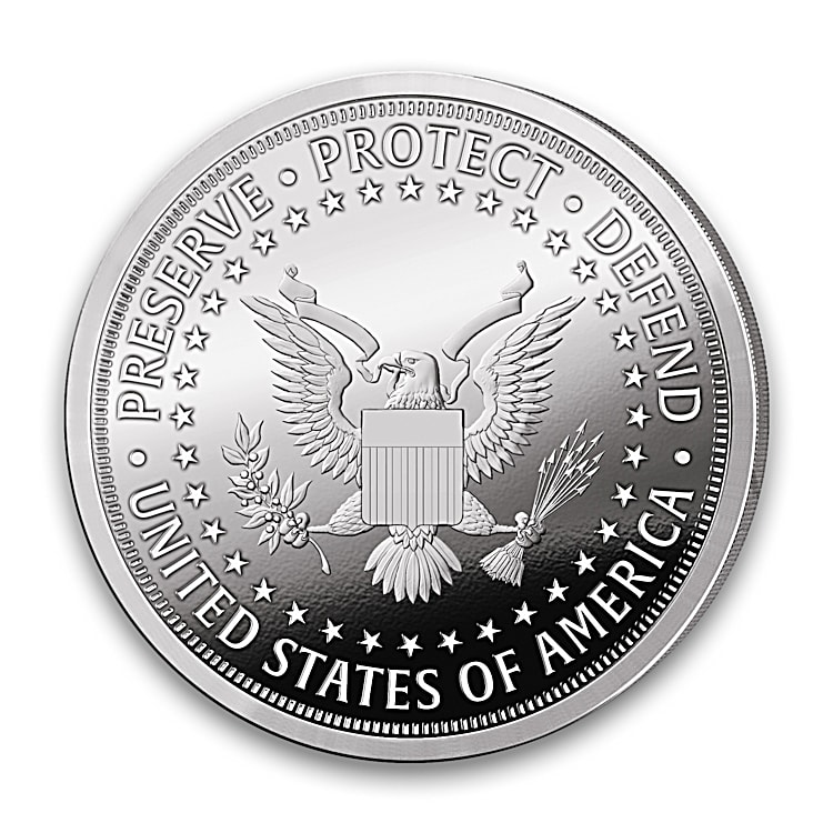 Donald Trump 2025 Silver Proof Coin – 99.9% Pure With