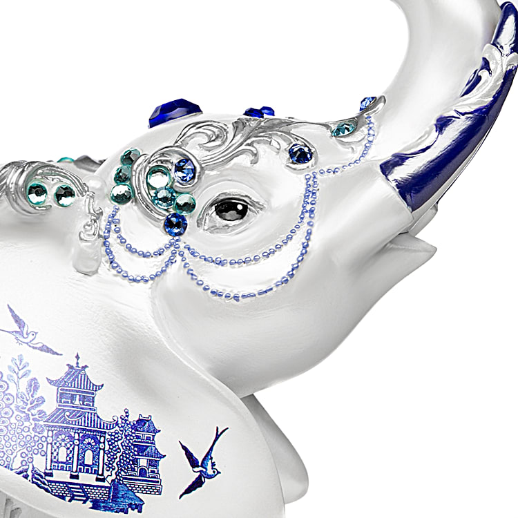 ◆BLUE ELEPHANT◆ EMMA crystal Lapis Lazuli Elephant – crystal-by-gaia