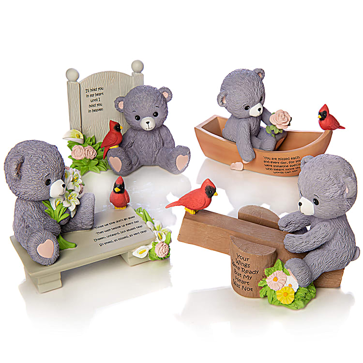 Teddy bear figurines collectibles top