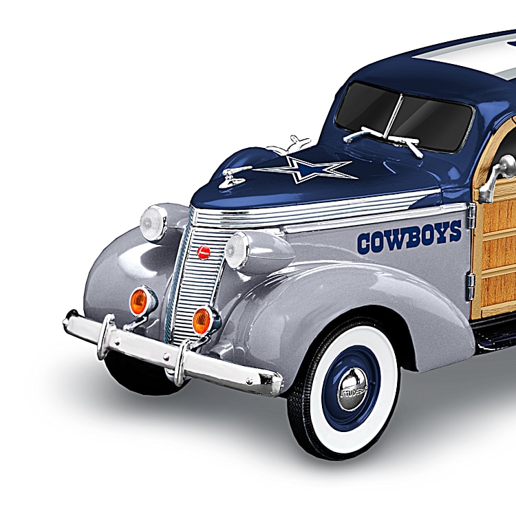Cruising To Victory Dallas Cowboys 1:18-Scale NFL Woody Wagon