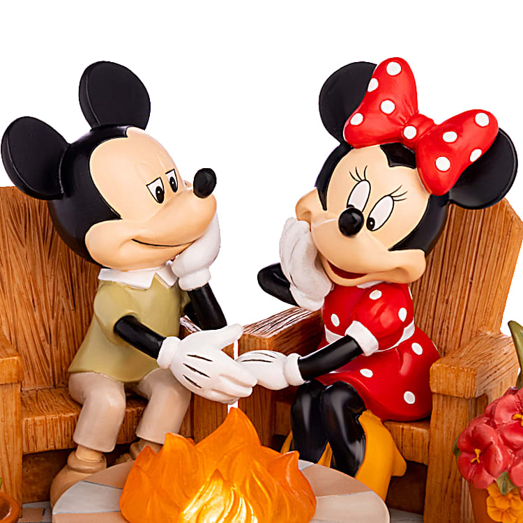 Disney Your Love Warms My Heart Illuminated Figurine Featuring A