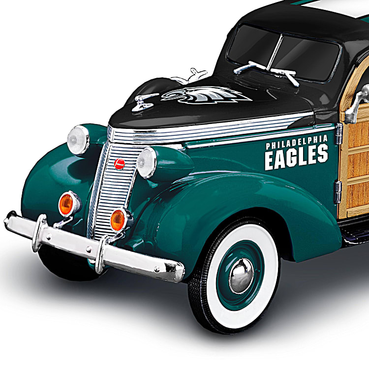 1/18 タウンアンドカントリー　マスターデラックスウッディワゴントレーラー Cruising To Victory Philadelphia Eagles 1:18-Scale 1937 Woody