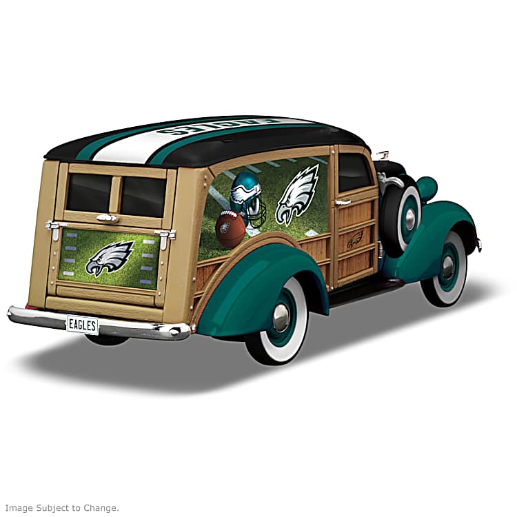 Cruising To Victory Philadelphia Eagles 1:18-Scale 1937 Woody