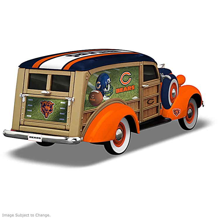 Cruising To Victory Chicago Bears 1:18-Scale 1937 Woody Wagon NFL