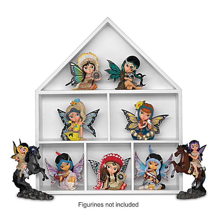 Precious Moments Wooden House Figurine Display Accessory Precious Moments Wooden House Figurine Display Accessory