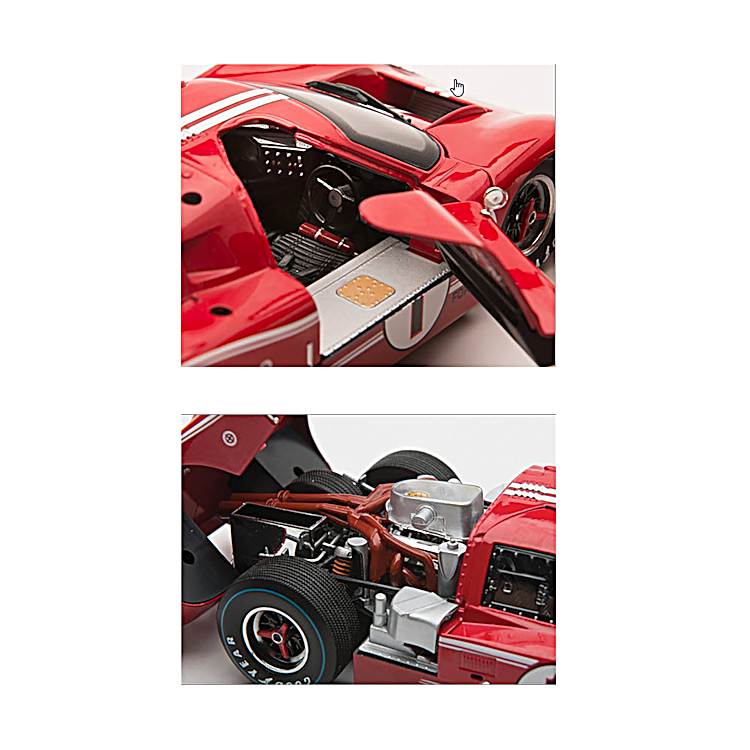1:18-Scale 1967 Ford GT MK IV 24 Hours Le Mans Diecast Car