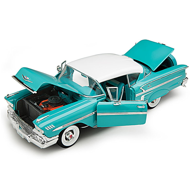1 18 Scale 1958 Chevy Bel Air Impala Diecast Car