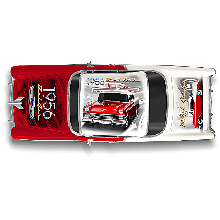 The Hot One 1956 Chevy Bel Air 1:18-Scale Commemorative Sculpture