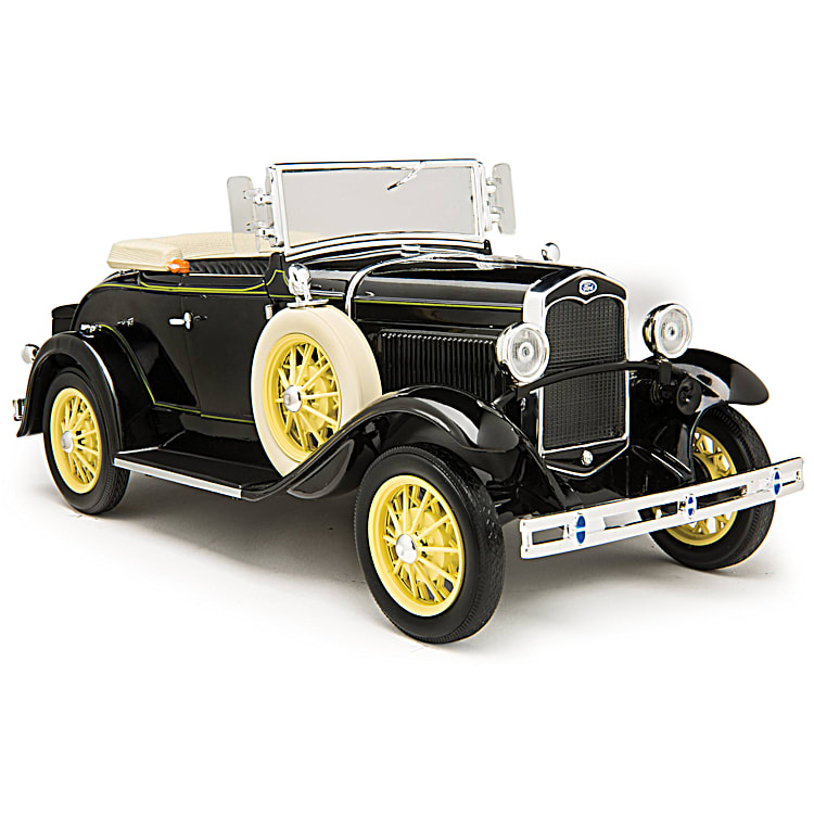 1931 Ford Model A Roadster 1 18 Scale Diecast Car Featuring A