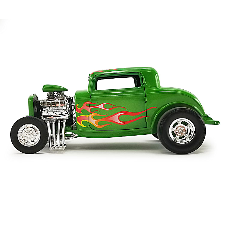 Ed Big Daddy Roth Inspired Rat Fink Blown 1:18-Scale 1932 Ford Hot