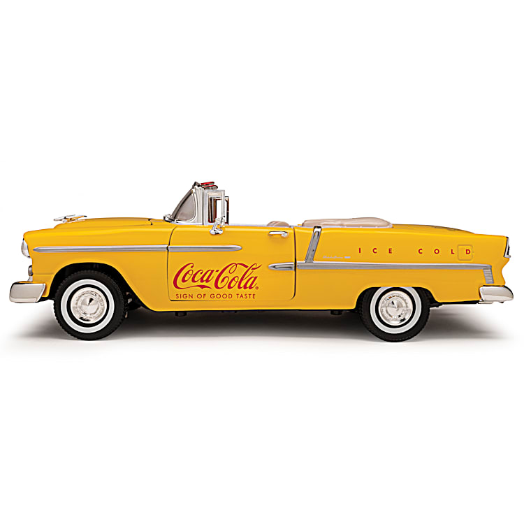 1:18-Scale Exclusive 1955 COCA-COLA Bel Air Diecast Car Featuring