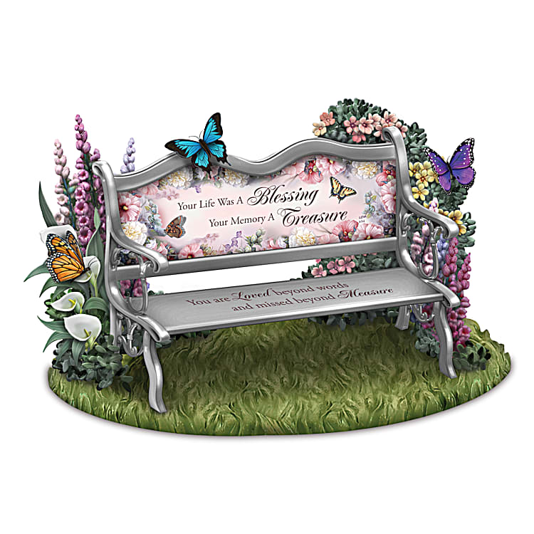 Remembrance garden benches sales