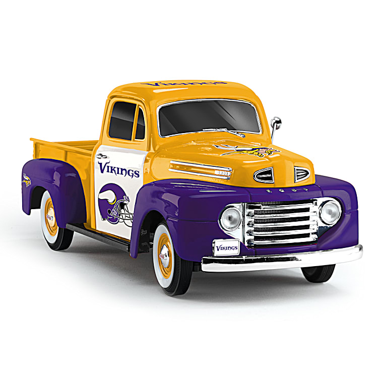 ネット限定お買い得商品 - ショップチャンネル Minnesota Truck Pickup NFL Ford 1948 1:18-Scale Vikings コレクション
