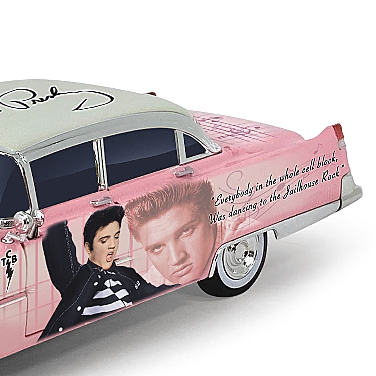 Elvis pink cadillac toy car sale