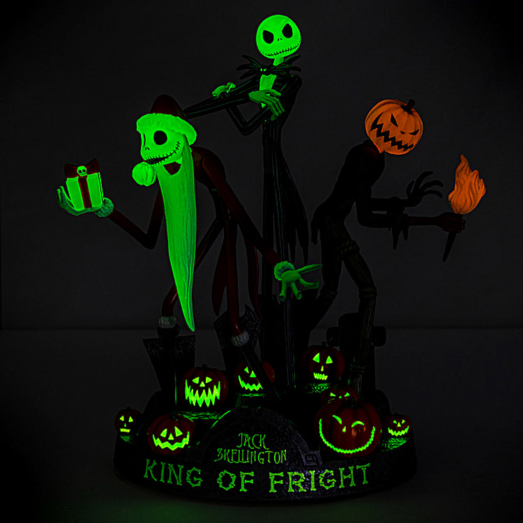 魅了 Tim Disney Burtons Glow-In Christmas Before Nightmare The キューブリック、ベアブリック