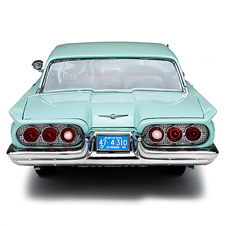 1:18-Scale 1960 Ford Thunderbird Hardtop Diecast Car Featuring An 