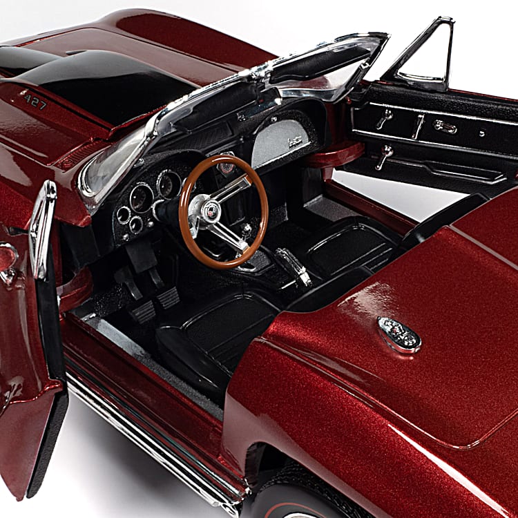 ダイキャスト 1967 KO-MOTION CORVETTE 1/18 レア ミニカー