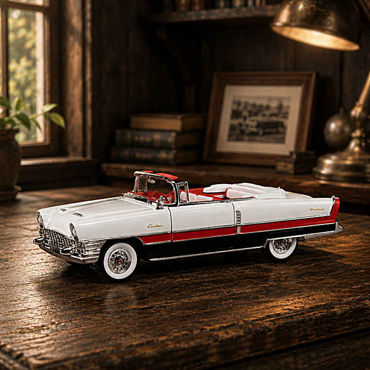 1955 Packard Caribbean 1:18-Scale Diecast Car With A Jade White