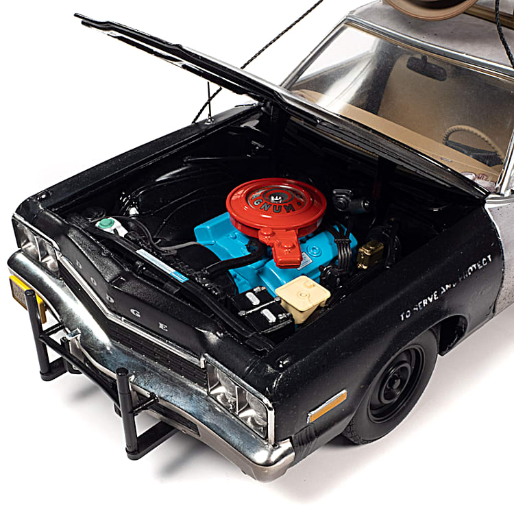 The Blues Brothers 1:18-Scale 1974 Dodge Monaco Retrofitted