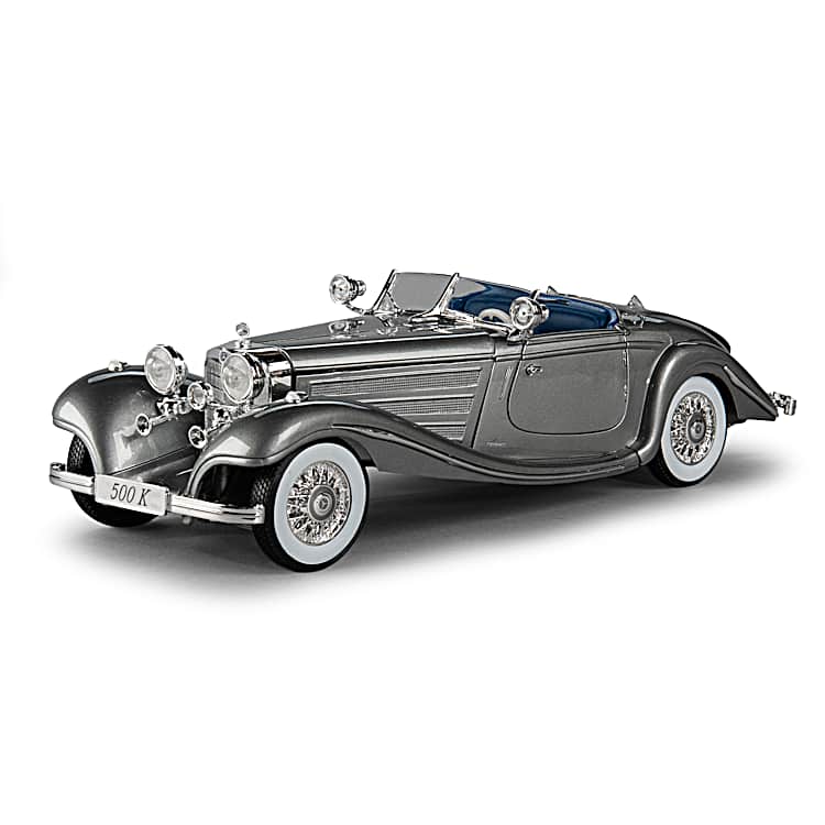 メルセデスベンツ 500 K Typ Specialroadster 1/18 1936 Mercedes-Benz 500K Special Roadster 1:18-Scale Diecast Car