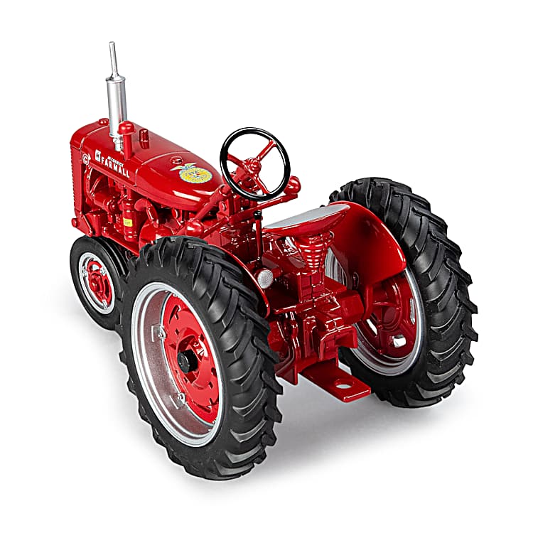 ミニカー　アメリカントラクター　McCORMICK FARMALL Ertl McCormick Farmall Super AV 1/16 Diecast Farm Tractor