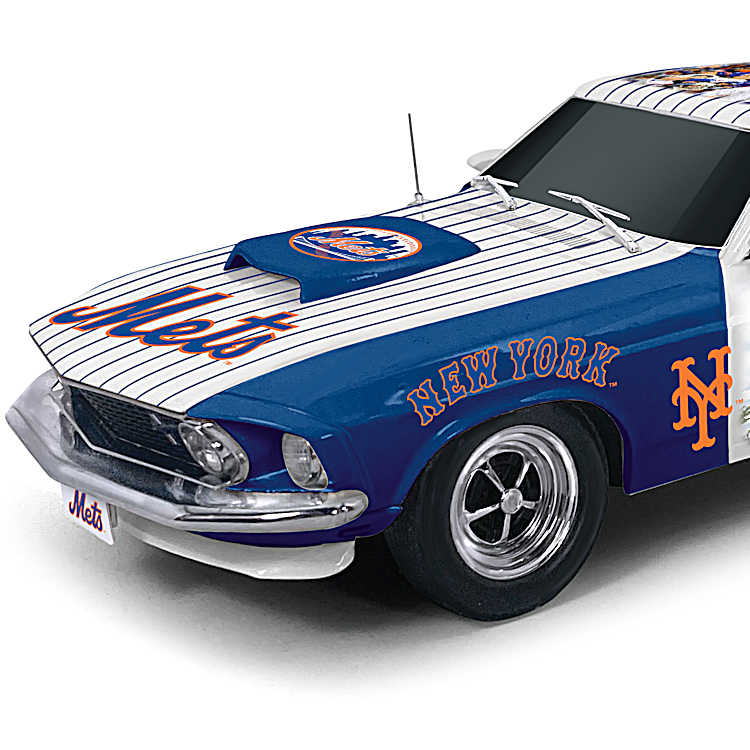 New York Mets MLB 1969 Ford Mustang Boss 429 1:24-Scale Sculpture