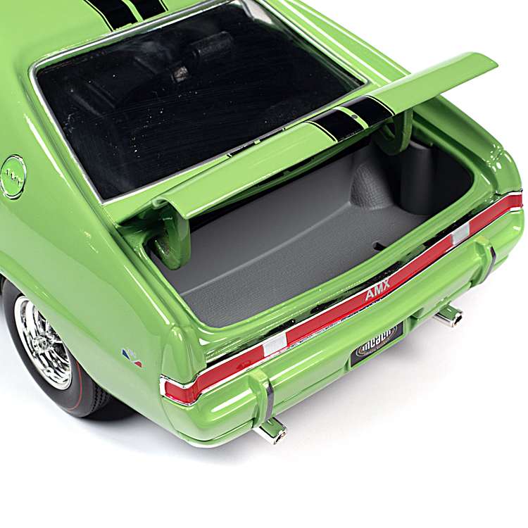 1969 AMC AMX Hardtop 1:18-Scale Diecast Car With Color-Keyed